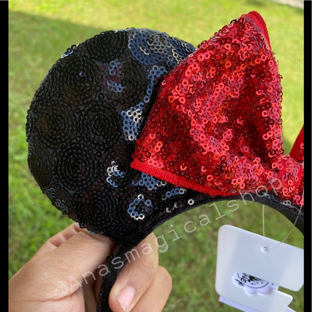 Disney Parks Sequin Minnie Ears - Picture 6 of 10